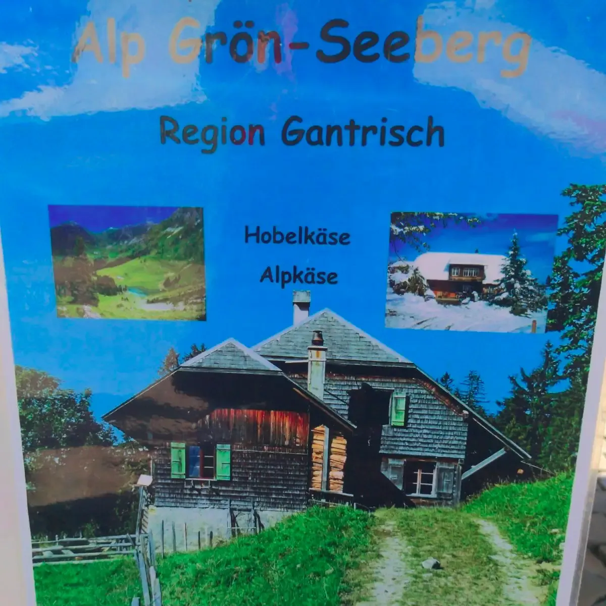 Alp- und Hobelkäse, Alp Grön-Seeberg, Region Gantrisch
